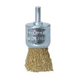 Cepillo tipo brocha 1.1/8 pulg acero con vastago