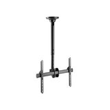 Soporte tv 37-70 75kg-165lbrs negro brillante