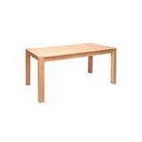 Mesa de madera 160x79.5x76cm beige arty