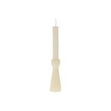 Candela decorativa 25.5 cm blanco estilo candelabro