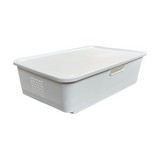 Caja organizadora plastica 36.7x26.6x13.3 cm con tapa