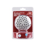 Ducha de pared un ajuste cromado