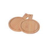 Set de bandejas de madera con mango