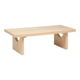 Mesa de centro de madera 34.5x110x50cm natural arden
