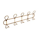 Gancho para pared de metal 76.3x22.5cm 5 esp anzuelo ryan