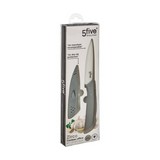 Cuchillo negro de cerámica para cocina 20.2 cm