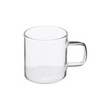 Taza de vidrio 100ml transparente mia