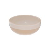 Bowl de ceramica redondo 15cm beige asma