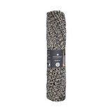 Alfombra decorativa redonda 120cm gris cuna bico caf