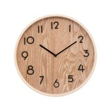 Reloj de pared de madera redondo 38cm ivana olme