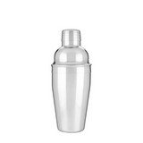 Coctelera de acero inox 251 ml plateado