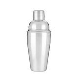 Coctelera de acero inox 355 ml plateado contour