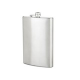 Licorera de acero inox 237 ml negro trueflask