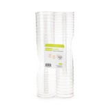 Vaso plastico para vino 177 ml transp party 20 pzas