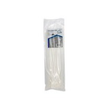 Amarra plastica 11.8 pulgadas 50 blanco pack 100
