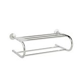 Toallero de acero inox 57.4x30x19.1 cm cromado