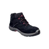 Zapato seguridad virage s1p talla 38 ngr/rojo