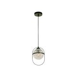 Lampara de techo negro 1l e27 10w