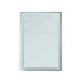 Espejo horizontal con luz led antiempaño sin marco