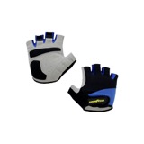 Guantes para ciclismo azul/gris