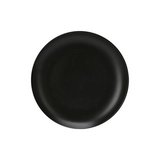 PLATO DE CERAMICA REDONDO 20 cm NEGRO