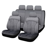 Forro de asiento milan gris 9 pzas