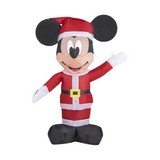 Inflable micky mouse santa 53.3 cm bateria aa