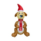 Inflable perro navideño en 2 patas 1.5 m