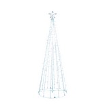 Adorno navideño arbol cono encandecente 213.4 cm twinkle