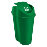 Papelera 25 l verde organico aprovechable