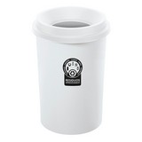 Papelera evo 50 l blanco residuos aprovechables