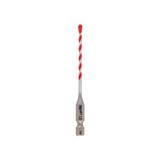 Broca de carburo para taladro percutor 3/16x4x6 pulgadas