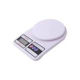 Bascula para cocina digital de plastico 10 kg blanco