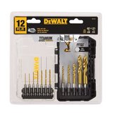Broca de titanio set de 12 unidades