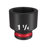 Cubo de impacto 1/2 in (13 mm) x 1-1/4 in (32 mm) corto