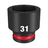 Cubo de impacto 1/2 pulg (13 mm) x 31 mm corto