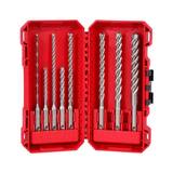 Broca para concreto 5/32-1/2 pulg (4-13 mm) sds plus 8 piezas