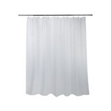 Cortina para baño 182.9x177.8 cm blanco bascket weave