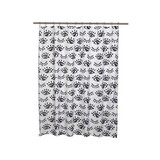 Cortina para baño 180x180 cm blanco winking eye