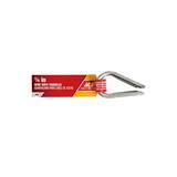 Guardacabo guia zincado de 1/4 pulgadas