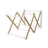 Tendedero para ropa expandible de madera
