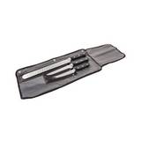 Cuchillos para carne con afilador de acero 3 pzas