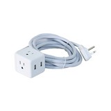 Protector de voltaje 125v con extension usb