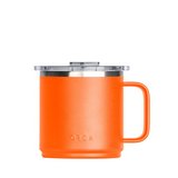 Taza termica de acero inox 473 ml naranja camper