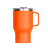 Taza termica de acero inox 710 ml naranja traveler