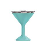 Copa termica para martini de acero 237 ml seafoam tini