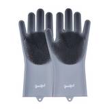 Guantes lavavajillas de silicona gris