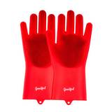 Guantes lavavajillas de silicona rojo