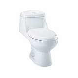 Inodoro elongado blanco oporto 1 pieza