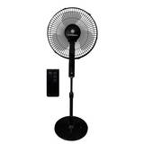Ventilador de pedestal de 40.64 cm (16 pulgadas) color negro